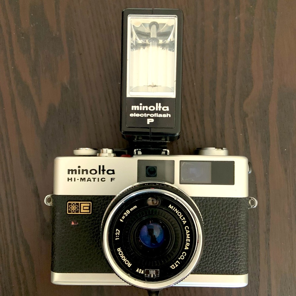 📸 Vintage 1972 collectors Monolta Hi-Matic F 35mm